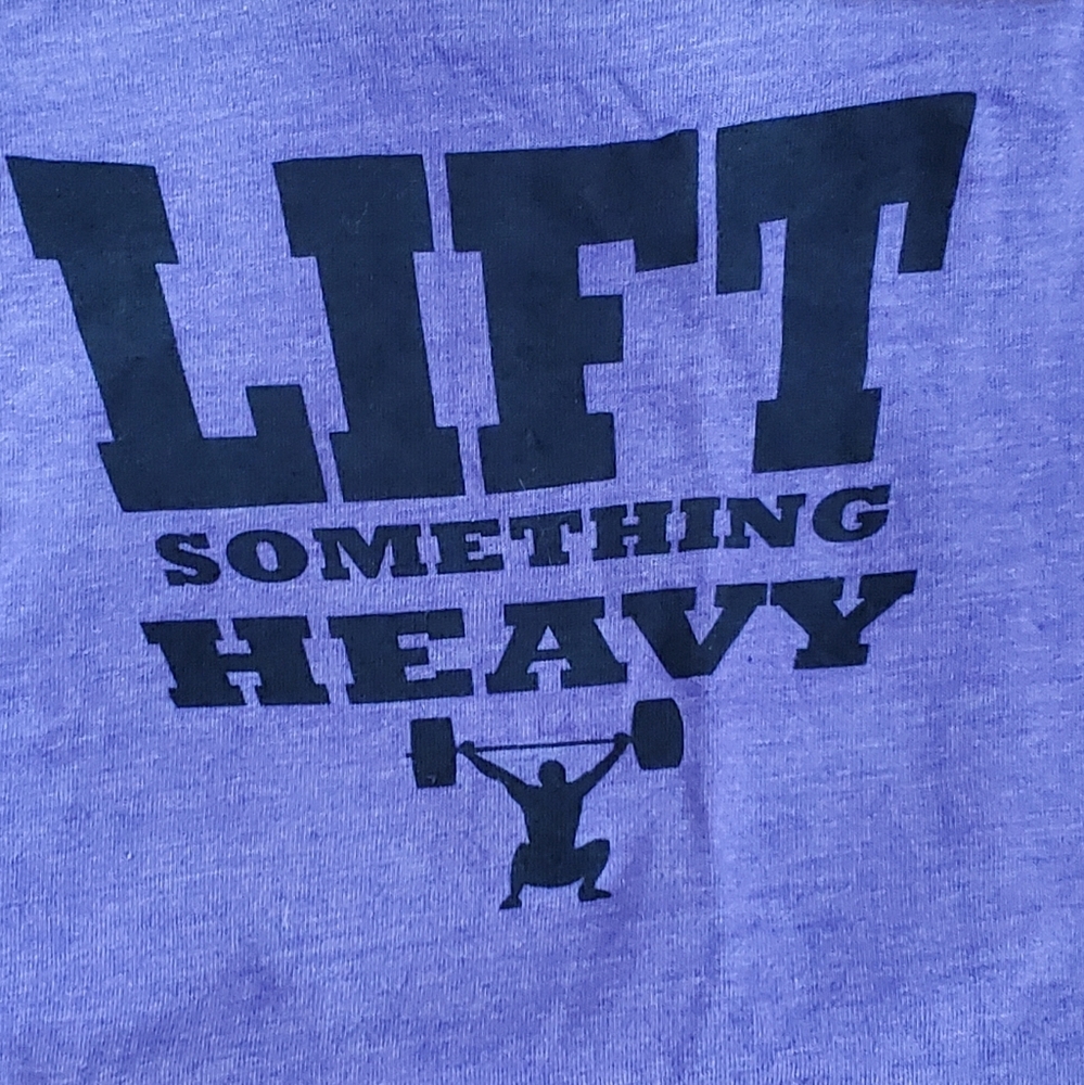 Lift Heavy Things Racerback Tank Sz XL